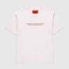 T-Shirts | Highsnobiety Kortaermet T-Shirt Pink