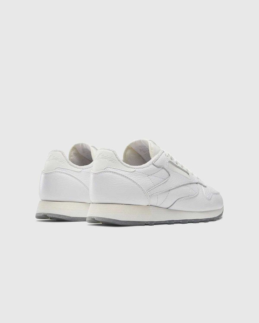 Sneakers | Reebok Klassisk Laeder Hvid/Kridt/Koldgra