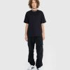 T-Shirts | Stone Island Garment-Dyed Logo T-Shirt Sort